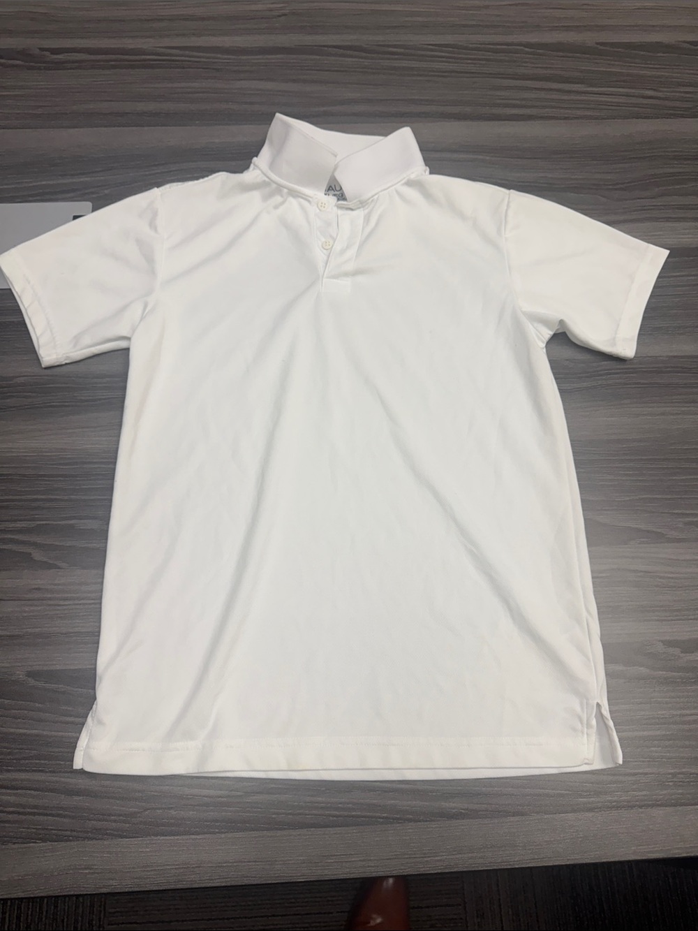 Nautica White Short-Sleeve Polo Shirt